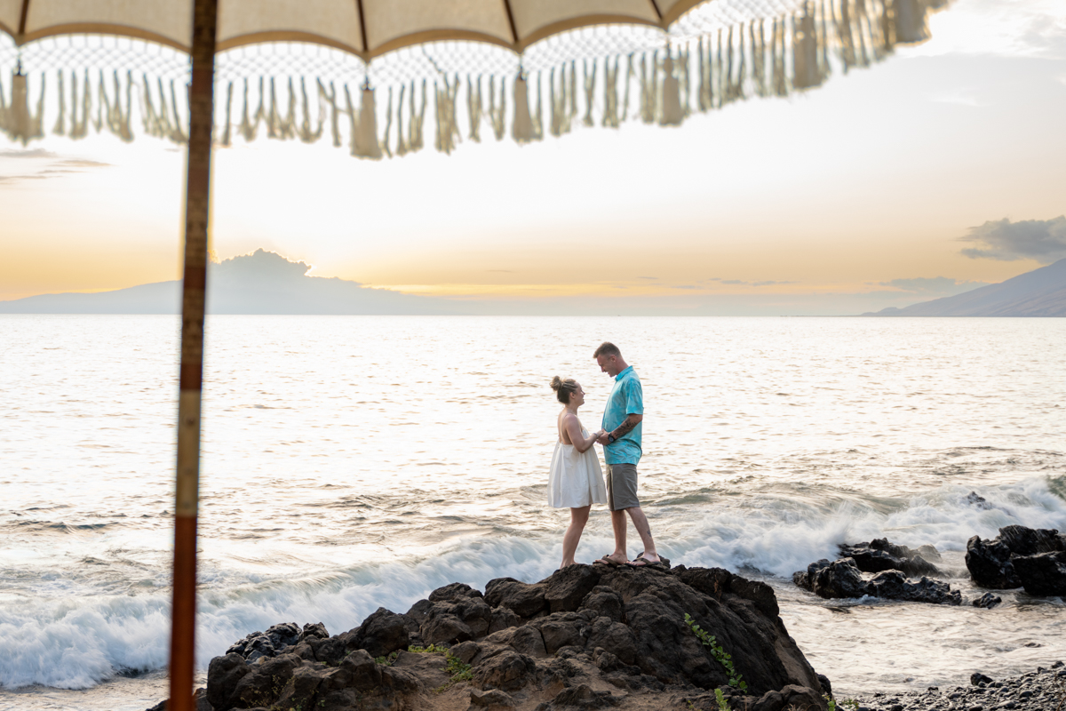 Sunset couples picnic dreamy